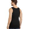 imageJockey Mens Undershirt Made in America 100 Cotton Tank  2 PackBlack