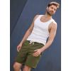 imageJockey Mens Undershirt Made in America 100 Cotton Tank  2 PackWhite