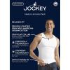 imageJockey Mens Undershirt Made in America 100 Cotton Tank  2 PackWhite