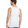 imageJockey Mens Undershirt Made in America 100 Cotton Tank  2 PackWhite
