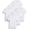 imageJockey Mens Undershirt Classic VNeck Undershirt  6 PackWhite
