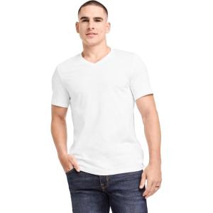 imageJockey Mens Made2Fit VNeck TShirtWhite
