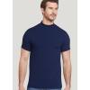 imageJockey Mens Baselayer Cotton Stretch Mock Neck TeeJust Past Midnight
