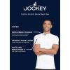 imageJockey Mens Baselayer Cotton Stretch Mock Neck TeeJust Past Midnight