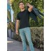 imageJockey Mens Casualwear Made2Fit Crew Neck TShirtBlack