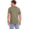 imageJockey Mens Casualwear Made2Fit Crew Neck TShirtCamo Green