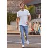 imageJockey Mens Casualwear Made2Fit Crew Neck TShirtWhite