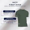 imageJockey Mens Casualwear Made2Fit Crew Neck TShirtWhite