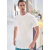 imageJockey Mens Undershirt Big ampamp Tall Classic Crew Neck Undershirt 6 PackWhite