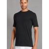 imageJockey Mens Undershirt Classic Crew Neck Undershirt  3 PackBlack