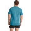 imageJockey Mens Undershirt Classic Crew Neck Undershirt  3 PackTeal SlateSilver Line BlueOcean Sky