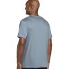 imageJockey Mens Undershirt Classic Crew Neck Undershirt  3 PackTrue NavyDeep Sea HeatherSilver Line Blue