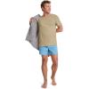 imageJockey Mens Undershirt Classic VNeck Undershirt  3 PackBrunswick GreenRocky BeachMalibu Red