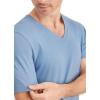 imageJockey Mens Undershirt Classic VNeck Undershirt  3 PackFresh CoastShowerCactus Pine