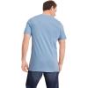 imageJockey Mens Undershirt Classic VNeck Undershirt  3 PackFresh CoastShowerCactus Pine