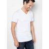imageJockey Mens Undershirt Classic VNeck Undershirt  3 PackWhite