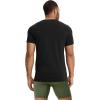 imageJockey Mens Undershirt Cool Cotton Stretch Crew Neck UndershirtBlack