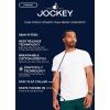 imageJockey Mens Undershirt Cool Cotton Stretch Crew Neck UndershirtDiamond White
