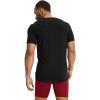 imageJockey Mens Undershirt Cotton Stretch Crew Neck Undershirt  3 PackBlack