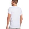imageJockey Mens Undershirt Slim Fit Cotton Stretch Crew Neck Undershirt  2 PackWhite