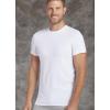 imageJockey Mens Undershirt Slim Fit Cotton Stretch Crew Neck Undershirt  6 PackWhite