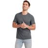imageJockey Mens Casualwear Made2Fit Crew Neck TShirtBattleship Grey