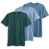 imageJockey Mens Undershirt Classic Crew Neck Undershirt  3 PackFresh CoastShowerCactus Pine