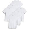 imageJockey Mens Undershirt Slim Fit Cotton Stretch Crew Neck Undershirt  6 PackWhite