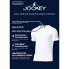 imageJockey Mens Undershirt Active Ultra Soft Modal Crew Neck UndershirtWhite
