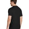 imageJockey Mens Undershirt Big Man Classic Crew Neck Undershirt  2 PackBlack