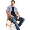imageJockey Mens Undershirt Smooth Fit Cotton Stretch Crew Neck Undershirt  3 PackBlack