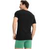 imageJockey Mens Undershirt Smooth Fit Cotton Stretch Crew Neck Undershirt  3 PackBlack