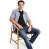 imageJockey Mens Undershirt Smooth Fit Cotton Stretch Crew Neck Undershirt  3 PackBlack