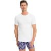 imageJockey Mens Undershirt Smooth Fit Cotton Stretch Crew Neck Undershirt  3 PackDiamond White