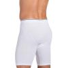 imageJockey Mens Pouch 10quot Midway Brief  2 PackWhite