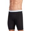 imageJockey Mens Underwear Pouch 10quot Midway Brief  6 PackBlack