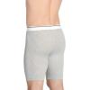 imageJockey Mens Underwear Pouch 10quot Midway Brief  6 PackGrey Heather