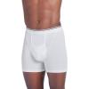 imageJockey Mens Underwear Pouch 5quot Boxer Brief  6 PackWhite