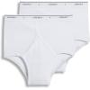imageJockey Mens Underwear Tall Man Classic Brief  2 PackWhite