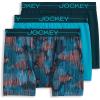 imageJockey Boys Underwear Microfiber Stretch Boxer Brief  3 PackEtched EnigmaNorthern LightOcean Sky