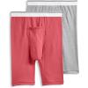 Grey Heather/Malibu Red