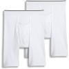 imageJockey Mens Pouch 10quot Midway Brief  2 PackWhite