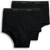 imageJockey Mens Underwear Tall Man Classic Brief  2 PackBlack