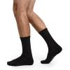 imageJockey Mens Mens Everyday Cotton Blend Crew Sock  8 PackBlack
