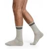 imageJockey Mens Mens Everyday Cotton Blend Crew Sock  8 PackGrey TonesBlack