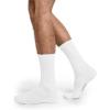 imageJockey Mens Mens Everyday Cotton Blend Crew Sock  8 PackWhite
