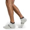 imageJockey Mens Mens Everyday Cotton Blend Low Cut Sock  8 PackGrey TonesBlack