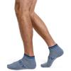 imageJockey Mens Mens Everyday Cotton Blend Low Cut Sock  8 PackWhiteBlueGreyNavy