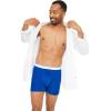 imageJockey Mens Pouch 5quot Boxer Brief  2 PackRed PearBluest Blue