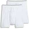 imageJockey Mens Pouch 5quot Boxer Brief  2 PackWhite